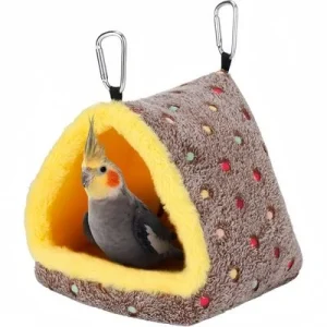 ZooVenture Nido cálido y cama cómoda para loros y guacamayos METRO