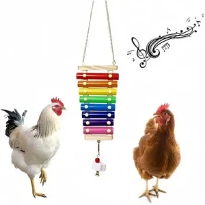 ZooVenture Xilófono de juguete para gallinas 1 pieza