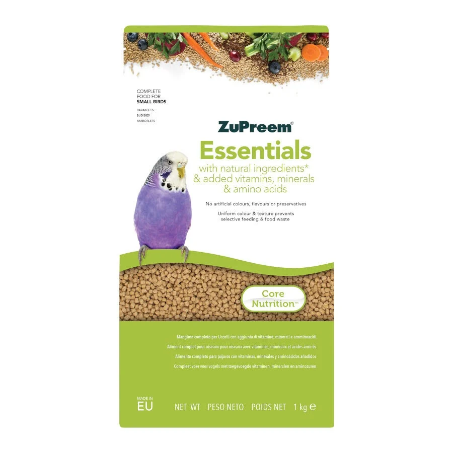 ZuPreem Essentials Small pienso para pájaros
