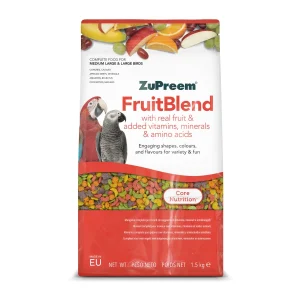ZuPreem FruitBlend Medium Large & Large pienso para pájaros